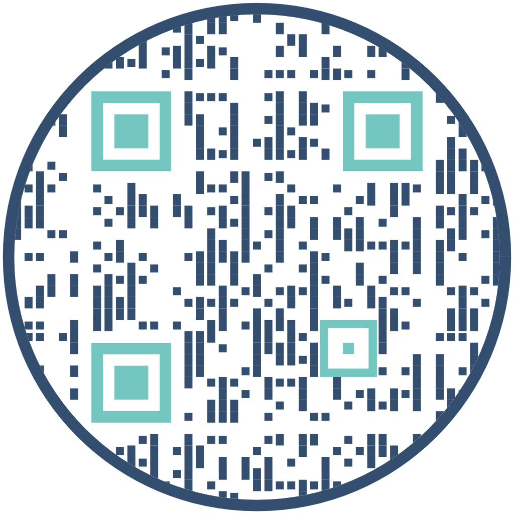 QR code — contact Sophie Delhaye